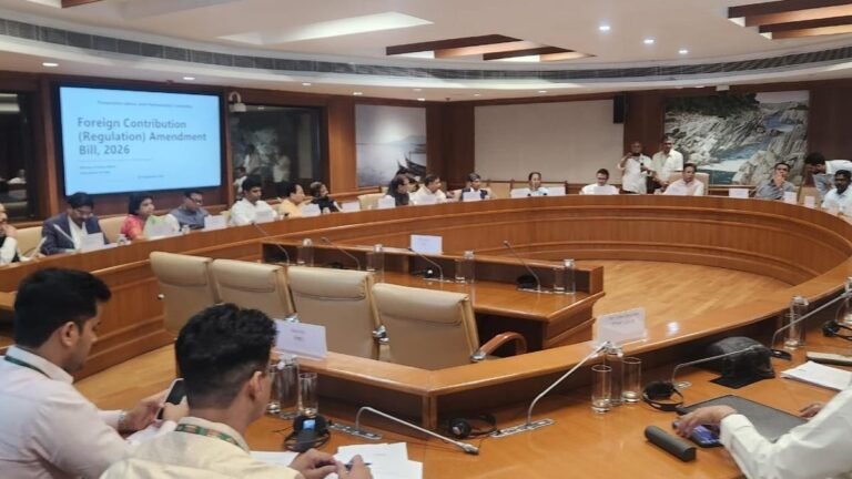 JPC members question Center for Foreign Funds, takeover provisions in FCRA amendments