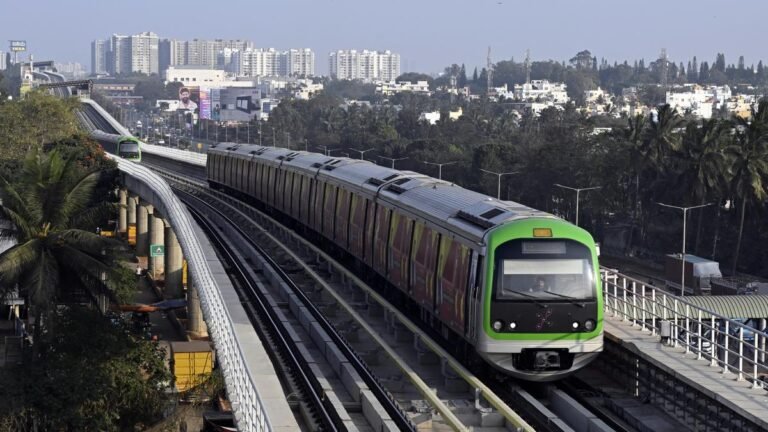 Bengaluru Metro launches first Titagarh-CRRC train on Green Line