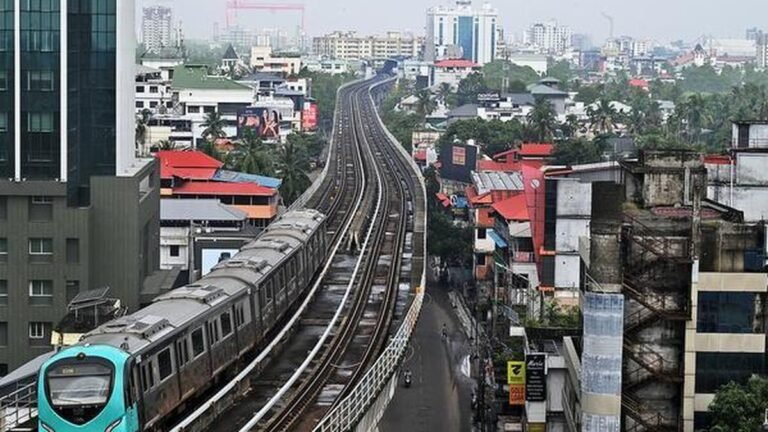 The Kochi Pink Line metro stations represent the cultural heritage of Kerala
