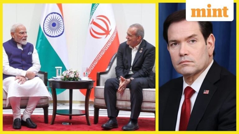 US-Iran war: Marco Rubio reacts to Modi-Pezeshkian meeting at SCO summit – “There is no trade deal between India and Iran” | Today’s news