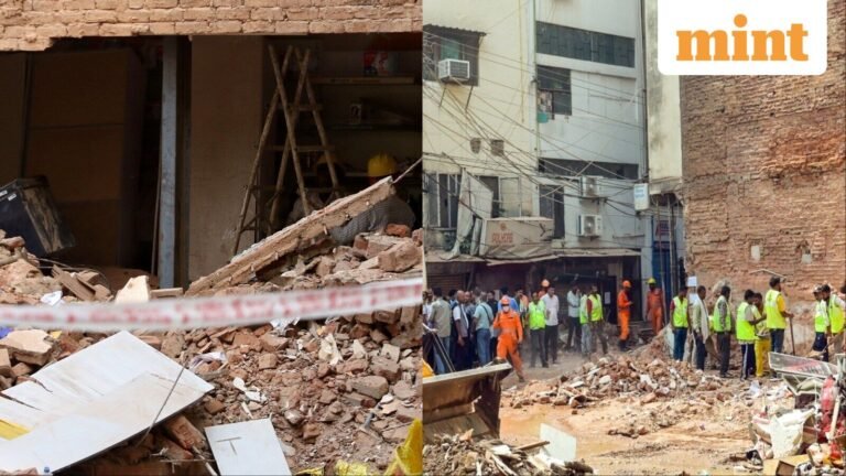 Satya Niketan building collapse: Owner, wife gets 14-day care; FIR flag design despite load load | Today’s news