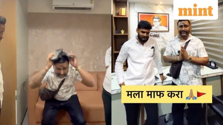 Raj Thackeray: Pune-based influencer Mahesh Mote allegedly made to fall on the ground, do sit-ups and record apology | Today’s news