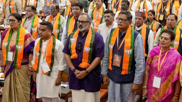 A gradual reset of the new BJP team