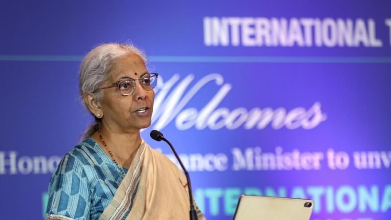 Independent research on tax policy should enter the public discourse: FM Sitharaman