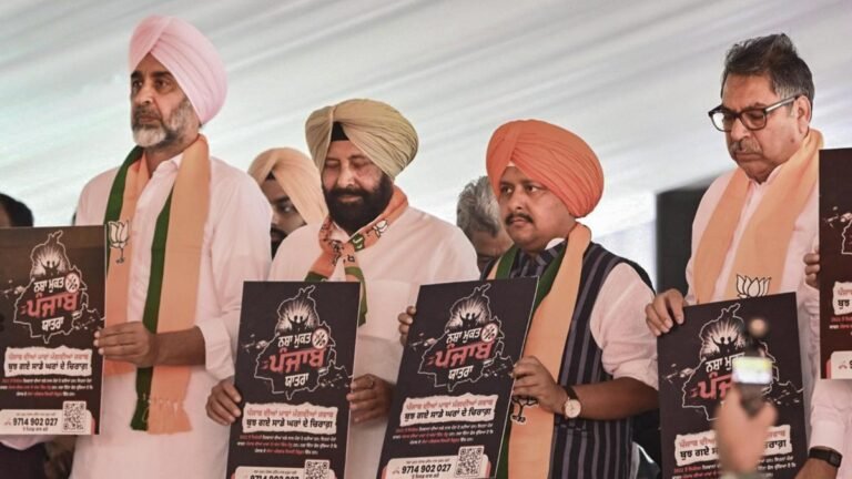 Drug abuse is a threat to ‘Punjab identity’, says BJP president