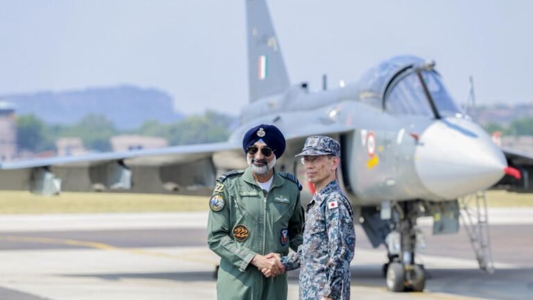 A “clear example” of confidence in the Tejas aircraft, the head of the Japanese Air Force: Air Chief Marshal