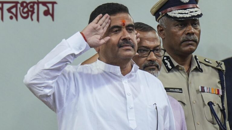 WB minister and BJP MLA publicly spat the embarrassment of the party