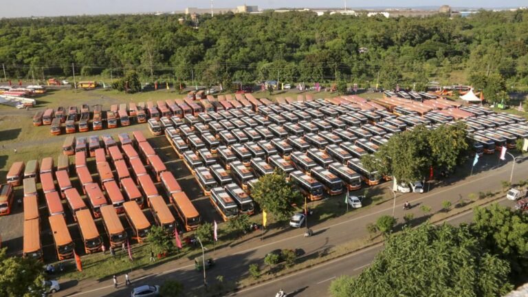 Madhya Pradesh gets government bus service after 21 years; 351 buses stopped