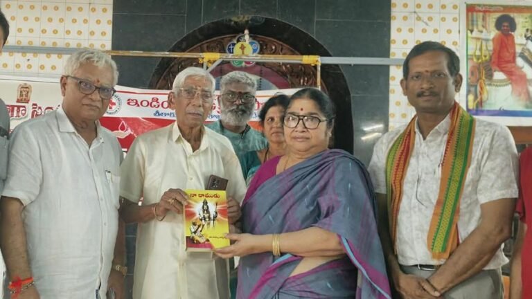 At 84, retired Srikakulam botany professor retells Ramayana in simple Telugu for children who find Valmiki difficult