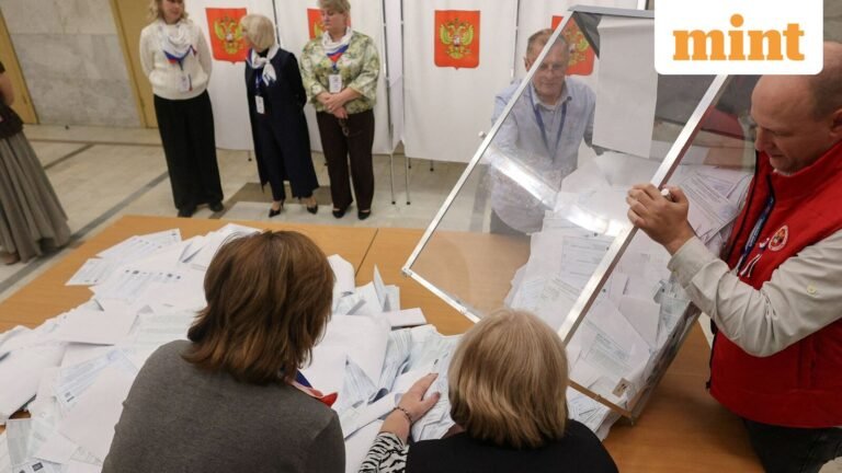 Russia election results: Putin’s United Russia leads as opposition faces tight controls | Today’s news