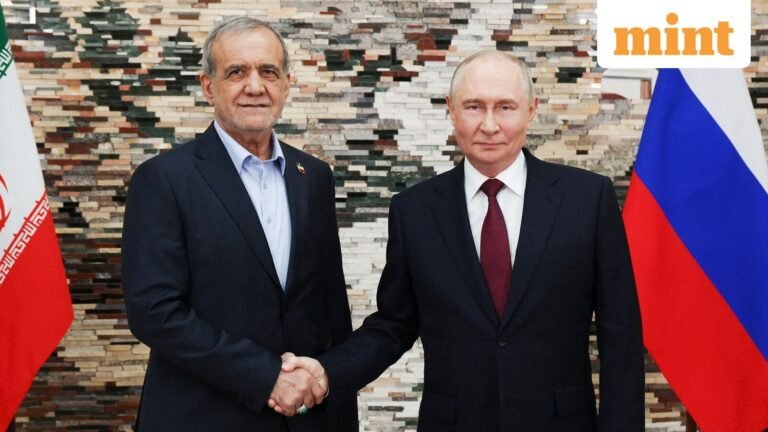 Iranian President Pezeshkian praises Putin’s support, says Russia and Tehran can resist US ‘unilateralism’ | Today’s news