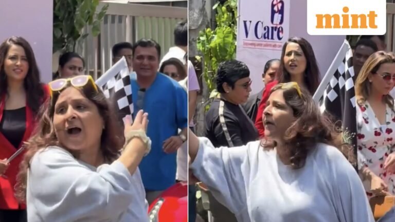 ‘Please let me go’: Woman begs for pass at Mumbai supercar rally flagged down by Amruta Fadnavis | Viral Video | Today’s news