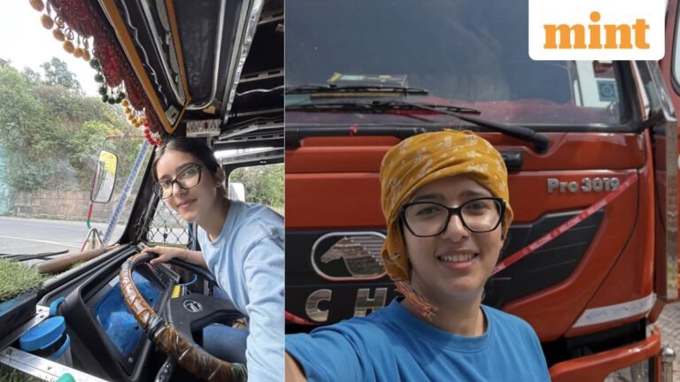Meet 25-year-old Neha Thakur, who gave up her flight attendant dream to become Himachal’s first female truck driver | Today’s news
