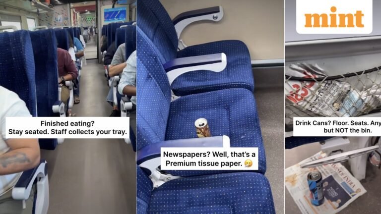 Vande Bharat Viral Video Shows Ugly Reality Of Passenger Etiquette — ‘Maybe We Don’t Deserve It’ | Today’s news