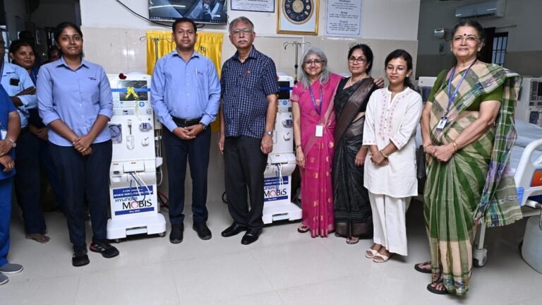 Hemodialysis machines donated by the TANKER Foundation