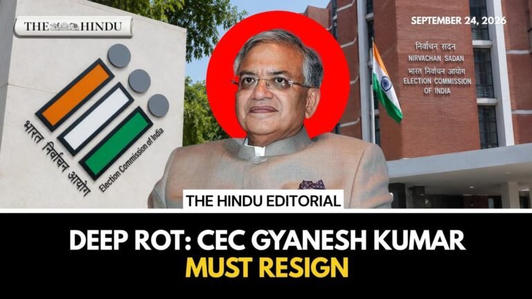 Deep rot: On the functioning of the Election Commission of India during its SIR