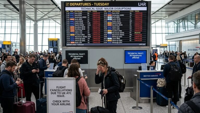 Major UK ATC failure cancels 300 flights: Heathrow, Manchester hit; EasyJet, British Airways warn of delays | Today’s news