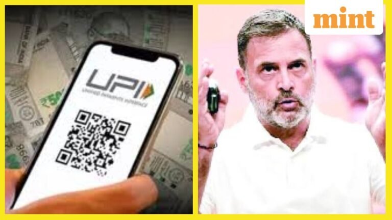 UPI blames row: Govt vs Rahul Gandhi as Cong MPs’ panel stall triggers war of words; Gogoi, Tewari reply | Today’s news