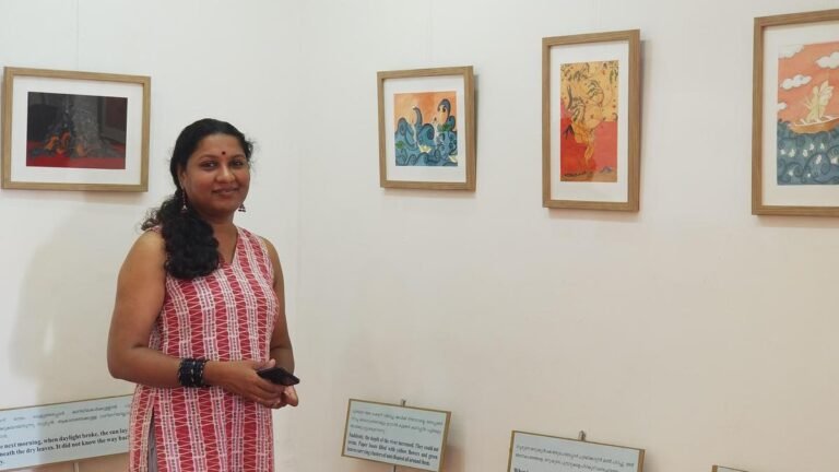 At Mary Samual’s Unbound art exhibition in Thiruvananthapuram, mortals and magicians mingle