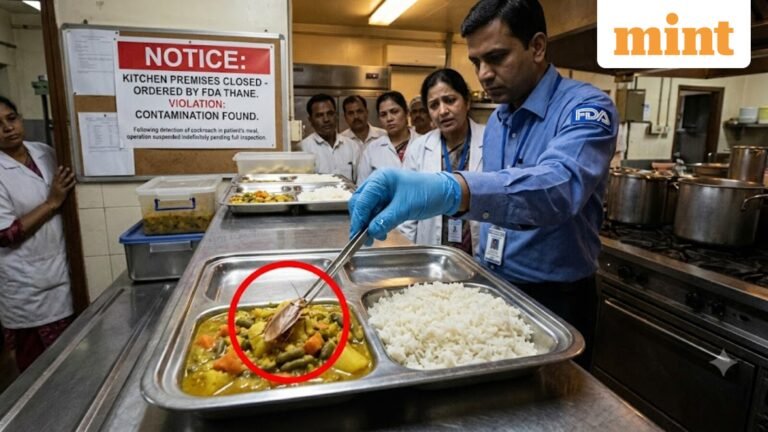 Cockroach found in patient’s food: FDA closes canteen at Maharashtra’s Thane government hospital | Today’s news
