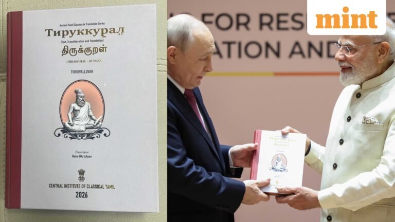 PM Modi gifts Russian edition of ‘Thirukkural’ to Putin ahead of BRICS summit: What you need to know about ‘Tamil Veda’ | Today’s news