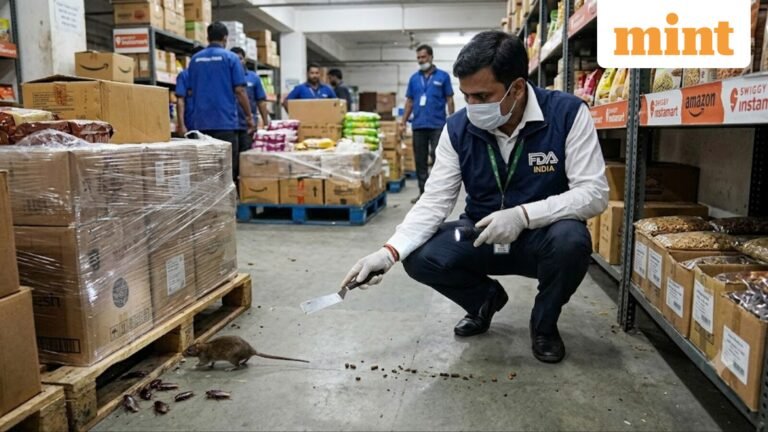 Tukaram Mundhe led Maharashtra FDA raids Swiggy Instamart, Amazon warehouse in Mumbai: Rat, cockroaches found | Today’s news