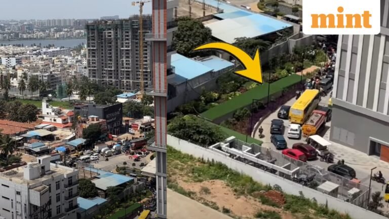 Will Bengaluru traffic get worse? Cars queue up in society as users say ‘never go out’ | Today’s news
