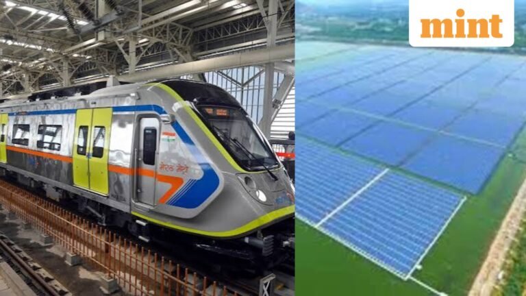 Delhi-Meerut Namo Bharat to get 60% power from ₹450 crore solar plant; when does it start What does the agreement say? | Today’s news