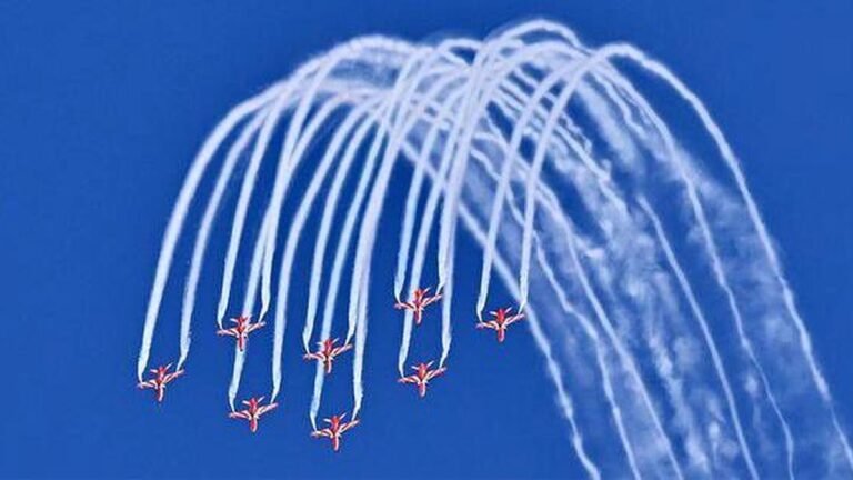 IAF Surya Kiran team to perform at Meerut airshow