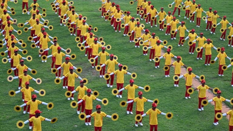 Fort Catholic Girls’ School celebrates 175 years with elaborate drill competition in Visakhapatnam