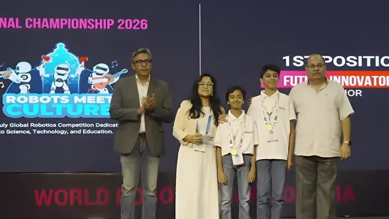 Bengaluru students won the national title at the World Robotics Olympiad