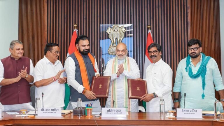 Bihar and Jharkhand sign Sone water sharing agreement