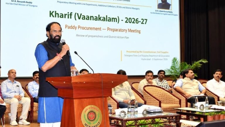 Govt. is gearing up to buy Kharif paddy fields with ₹ 18,250 cr.