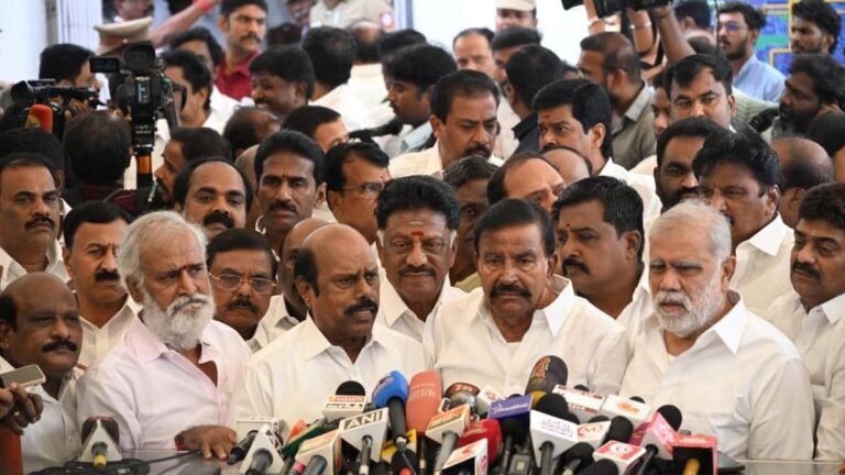 Tamil Nadu Assembly: DMK MLAs evicted after protest demanding exclusion of CM Vijay’s remarks on Sarkaria Commission, MISA