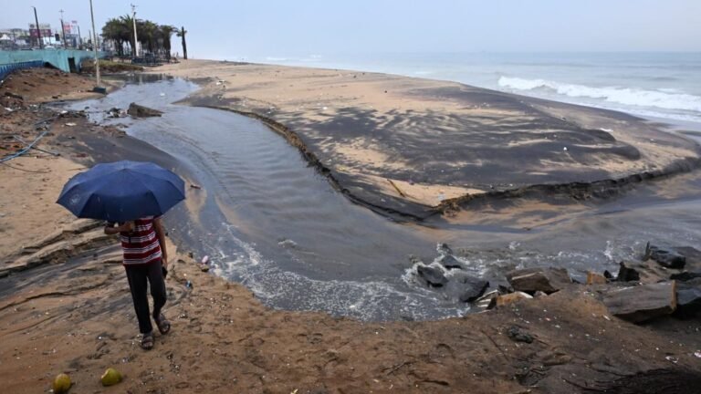 Uncontrolled sewage spoils the coast; the concern assembles through the drainage streams to the RK beach