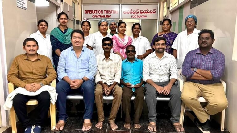 How one ophthalmologist helped a government hospital in a remote tribal area of ​​Telangana complete 400 cataract surgeries