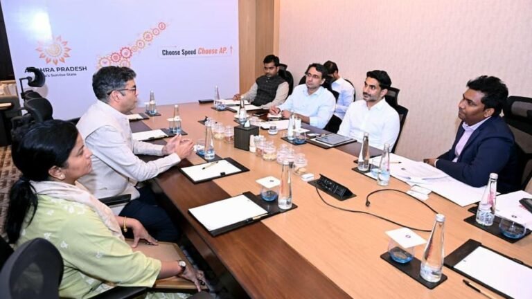 Lokesh is looking to invest in clean energy, manufacturing and data centers