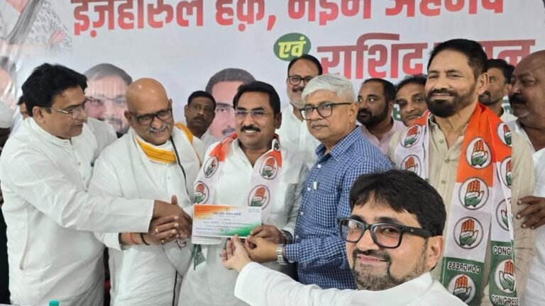 Former BSP minister, others join Congress ahead of Uttar Pradesh assembly polls