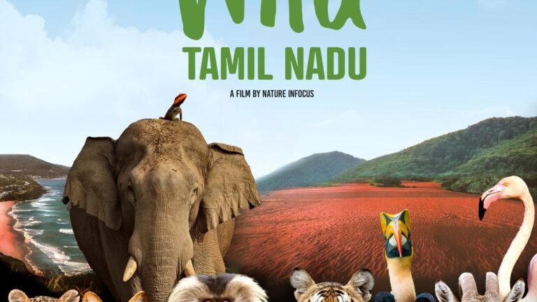 A documentary on wildlife in Tamil Nadu will be screened from Monday