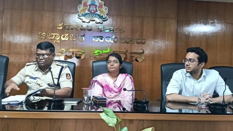 Permission to use loudspeakers is mandatory: Raichur DC