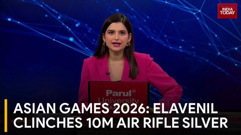 Asian Games 2026: Elavenil Valarivan wins silver in women’s 10m air rifle event