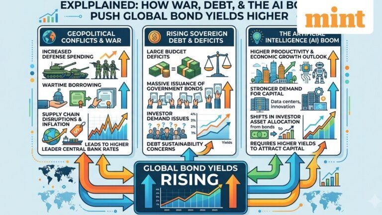 How war, debt and the AI ​​boom are pushing global bond yields higher? Explained | Today’s news
