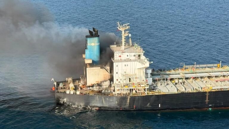 El Gaia tanker hit in Strait of Hormuz operated in ‘dark mode’