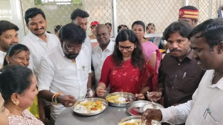 Renovated Amma Canteen in Arakkonam inaugurated