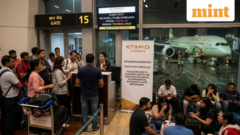 Etihad Delhi-Abu Dhabi flight cancellation: What the rules say about compensation when technical problems disrupt travel | Today’s news