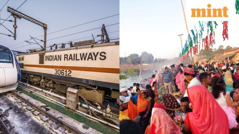 Diwali, Chhath Puja train chaos: IRCTC shows ‘high load’, ‘regret’; Railways announce special trains, check timetable | Today’s news