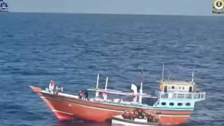 ₹3,000 crore of drugs seized from an Iranian ship in the Arabian Sea; 5 Pakistani nationals detained
