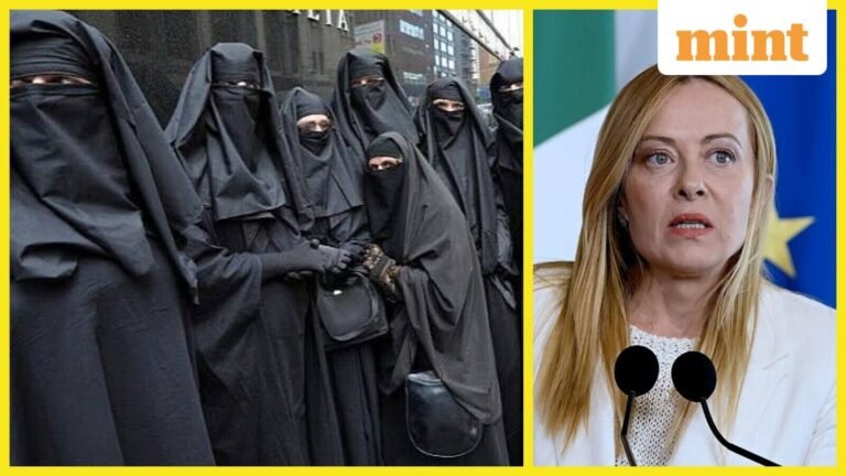 Why does Meloni want to ban burqas, niqabs in Italian schools? How Europe Regulates Islamic Veils | Explained | Today’s news