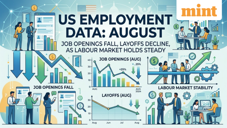 US employment data August: Job vacancies fall, layoffs fall as labor market remains steady | Today’s news