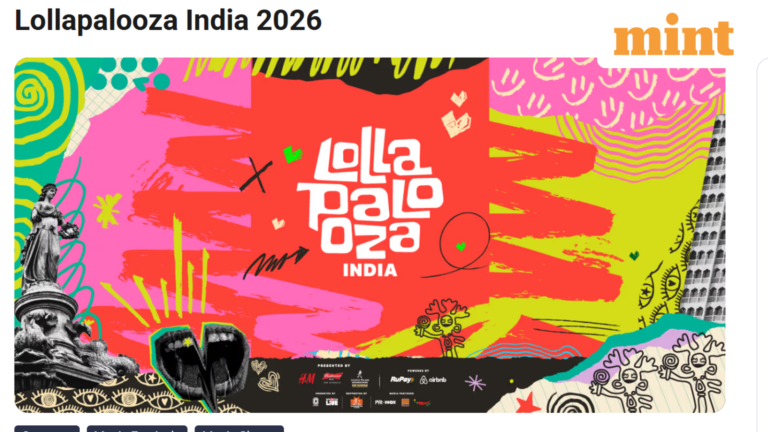 Lollapalooza India 2027 Tickets On Sale Now: Check Price, Time & Booking Guide | Today’s news